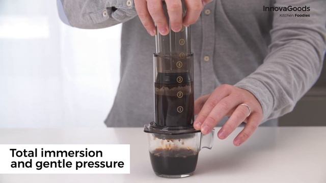 InnovaGoods Kitchen Foodies Hand Press Cafetiere смотреть онлайн