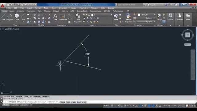 HOW TO MEASURE ANGLE IN AUTOCAD 2016 смотреть онлайн