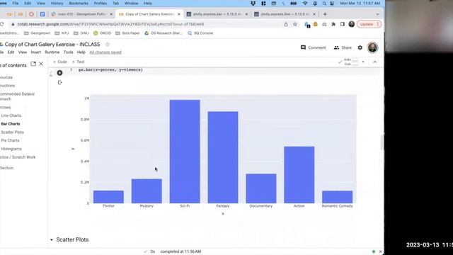 15.2 - "Chart Gallery" Exercise | Intro to Python Programming смотреть онлайн
