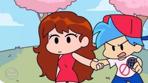 SENPAI VS BOYFRIEND "Roses" - Friday Night Funkin Animation