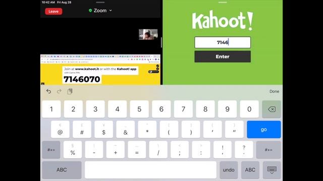 iPad Split Screen Zoom & Kahoot Tutorial смотреть онлайн
