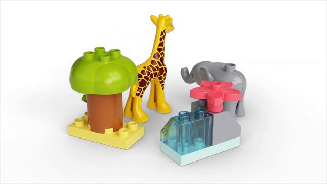 LEGO DUPLO Wilde dieren van Afrika - 10971 | 360° смотреть онлайн