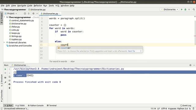 Python Dictionary Example 1 | Count Frequency of Each Word in Paragraph - Tutorial #50 смотреть онлайн