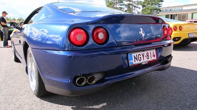 Ferrari 550 Maranello - Burnout & Revs смотреть онлайн