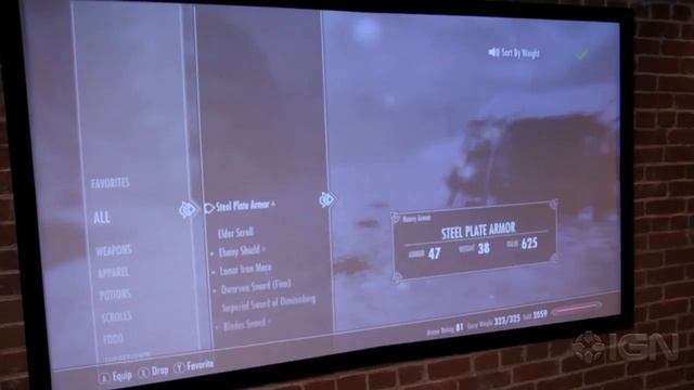 Skyrim - Kinect Demonstration смотреть онлайн