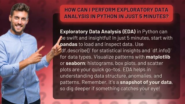 How Can I Perform Exploratory Data Analysis in Python in Just 5 Minutes? смотреть онлайн