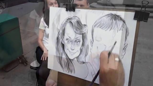 Арбатские шаржи. Владимир Доцоев смотреть онлайн
