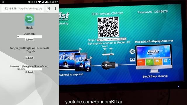 ANYCAST - АНАЛОГ CHROMECAST/MIRACAST/WIDI смотреть онлайн