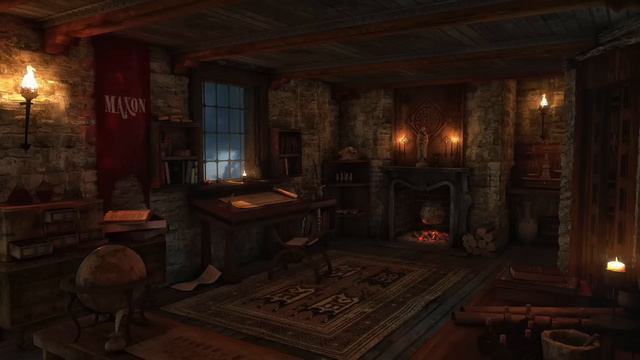 D&D Ambience - Study Room/Library смотреть онлайн