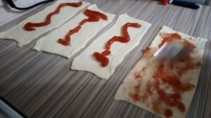 Печенье из слоёного теста с джемом!