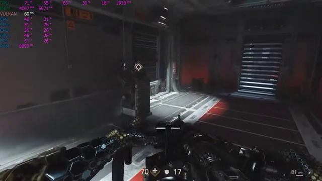 Wolfenstein The New Colossus gameplay i5-4690K \ GTX 1070 GameRock смотреть онлайн