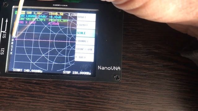 Сохранение настроек в NanoVna смотреть онлайн
