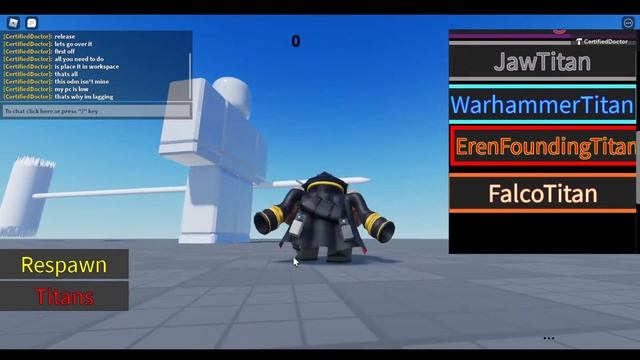 Roblox Studio AOT Script Titans and Odm R6/R15 смотреть онлайн