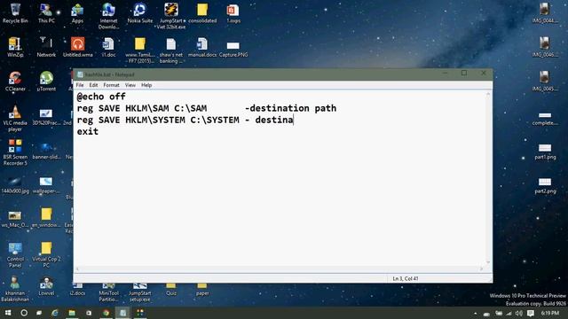 Getting the password hash files in windows смотреть онлайн