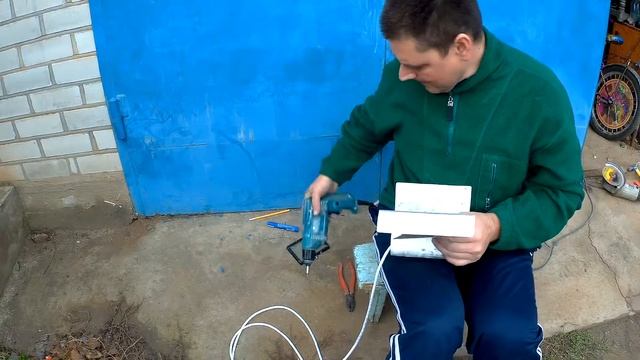 Самодельный LED прожектор 30W без драйвера! смотреть онлайн