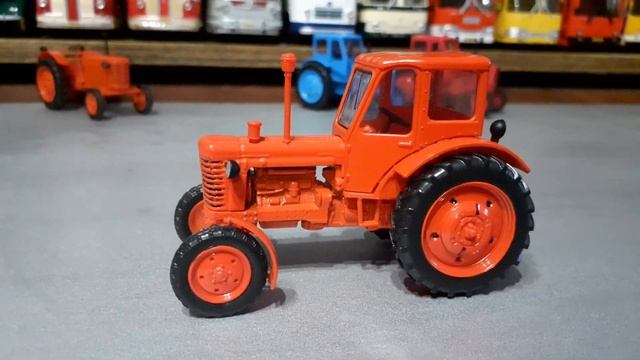 г.Плавск .Обзор моделей 1/43 трактора мтз 2 .5. 50. 52. смотреть онлайн