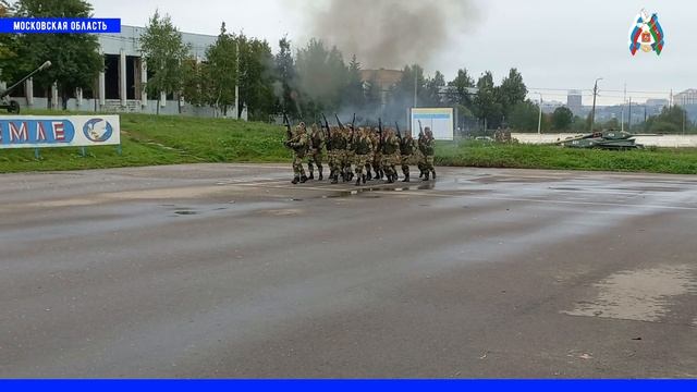 Азербайджанская диаспора Московской области на празднование дня танкиста в Кантемировской дивизии. смотреть онлайн