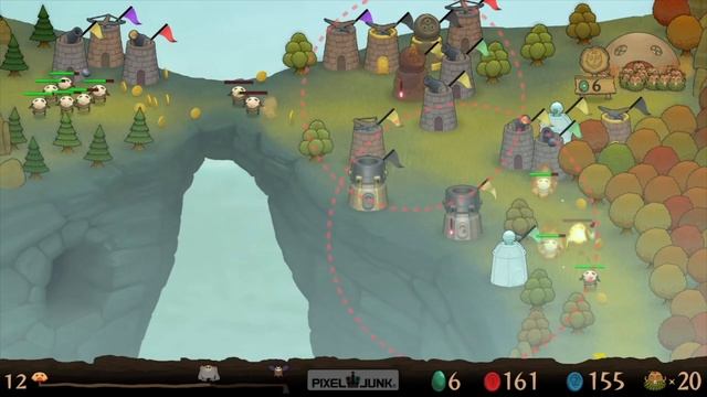 Gati-Gati Island - Hard 1 Gold Rainbow (Hard-core) PixelJunk Monsters Ultimate HD смотреть онлайн