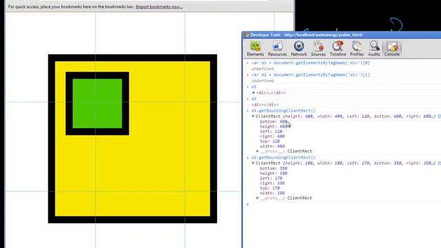 JavaScript Tutorial - viewport and document coordinate system - getBoundingClientRect() - part 2 смотреть онлайн
