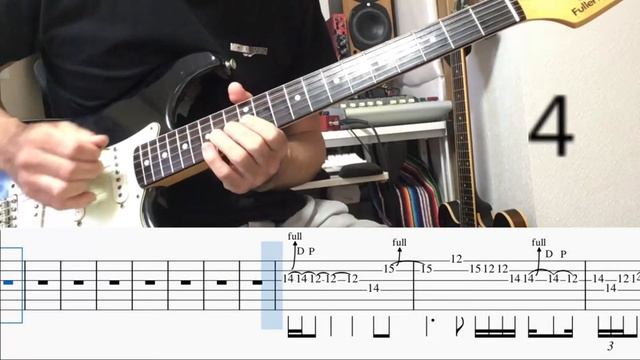 Eric Clapton Guitar TAB Jimi Hendrix Stone Free смотреть онлайн