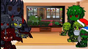 Реакция танков геранда на "Мы создали подарки для всех монстров!"