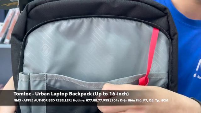 NMS Review: Tomtoc - Urban Laptop Backpack (Up to 16-inch) @ NMS - Apple Authorised Reseller смотреть онлайн