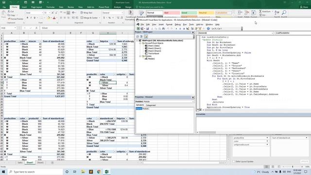 VBA code to discover overlapping PIVOT TABLES in Excel смотреть онлайн