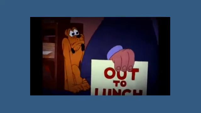 Pluto Cartoon - Plutos Blue Note