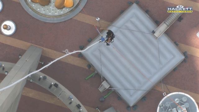 Bungee jump Abhinav Vir Macau Tower AJ Hackett смотреть онлайн