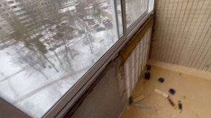 Проблемы с раздвижным остеклением балконов! Постарался развеять пару мифов про замерзание его!