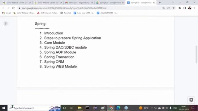 Java Frameworks Package tutorials by Mr. Nagoor Babu Sir смотреть онлайн