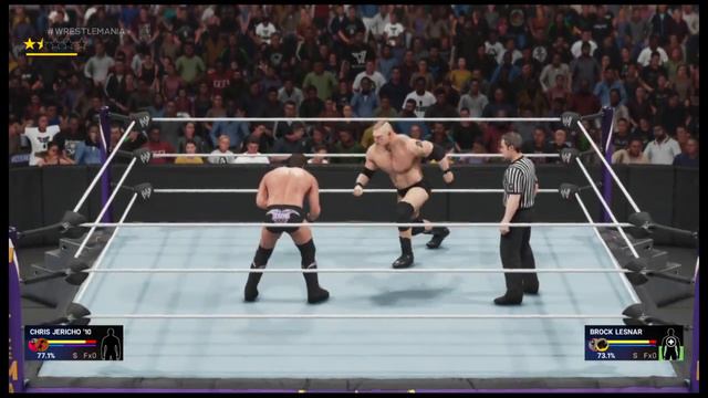 WWE 2K19 Chris Jericho vs Brock Lesnar смотреть онлайн