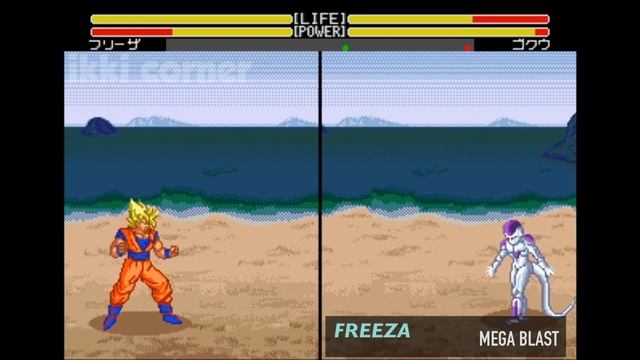 DRAGONBALL Z BUYUU RETSUDEN SEGA GENESIS EVERY KI BLAST, METEO ATTACK AND DEFENDING MOVES смотреть онлайн