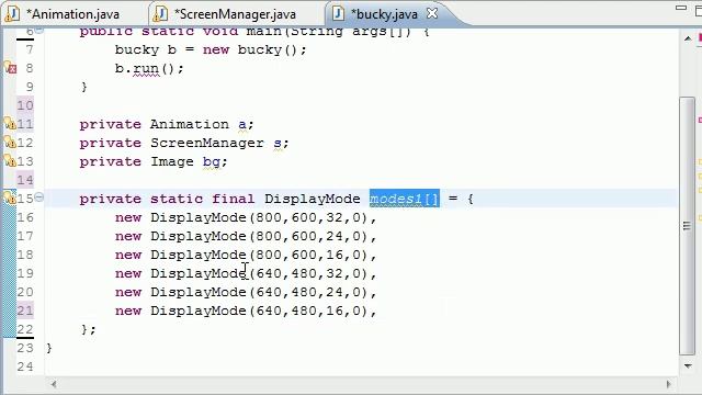 Java Game Development - 20 - Creating Display Modes List смотреть онлайн