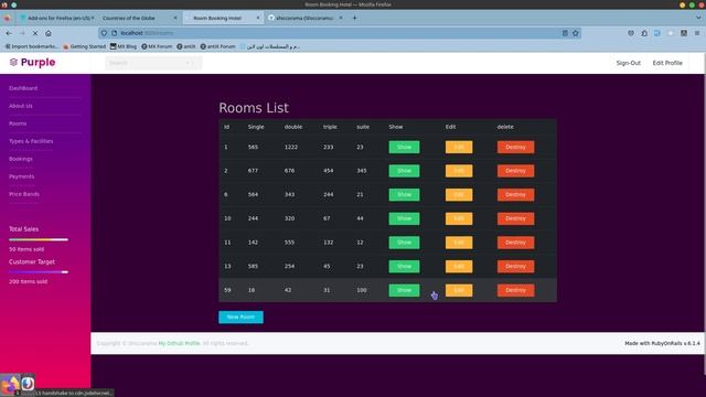 Room Booking CMS made by Ruby on Rails and Bootstrap. смотреть онлайн
