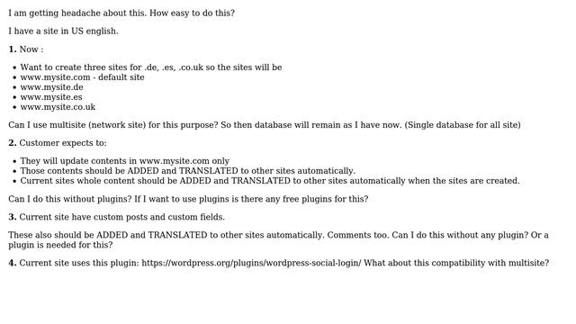 Wordpress: How to set up multisite for multi language? смотреть онлайн
