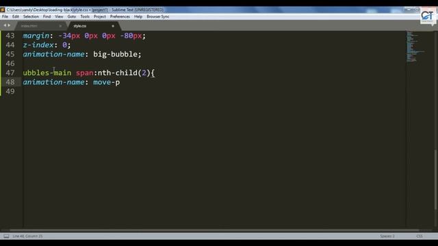 BUBBLE LOADING EFFECT USING HTML AND CSS ONLY | BUBBLE EFFECT смотреть онлайн