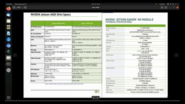Nvidia Jetson AGX Orin developer kit Hands On Demo Ver1