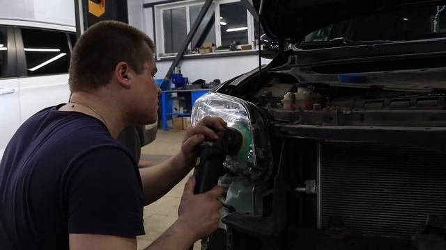 Светодиодные Biled фары за 1 день для Toyota RAV 4 XA30 Рестайлинг смотреть онлайн