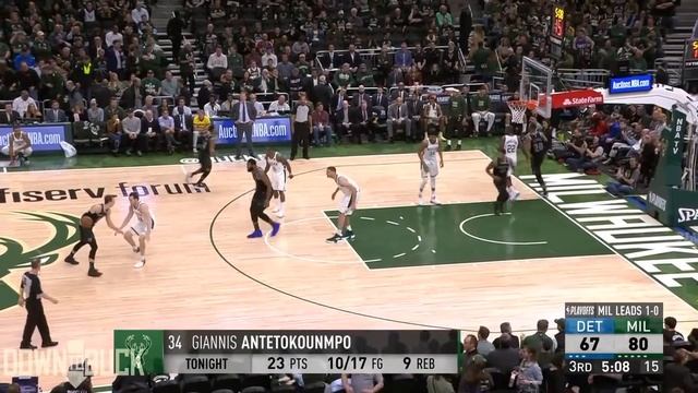 Pat Connaughton 18 Points/4 Blocks Full Highlights (4/17/2019) смотреть онлайн