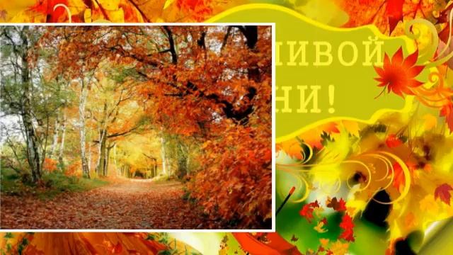 Здравствуй осень золотая!!! смотреть онлайн