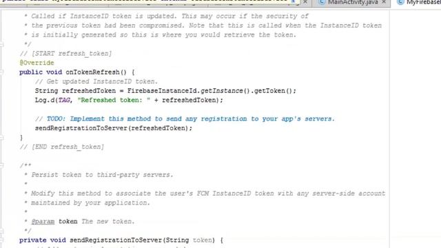 Google Firebase Cloud Messaging Integration in Android Pt2 смотреть онлайн