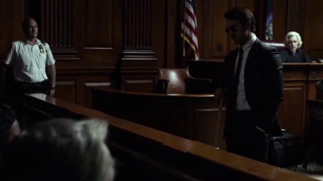 Сорвиголова. Daredevil.S01E03. Мэтт Мёрдок выступает в зале суда смотреть онлайн