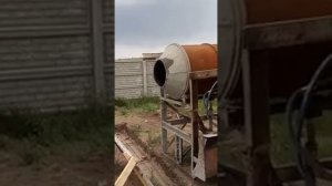 самодельная бетономешалка на трактор с гидроприводом