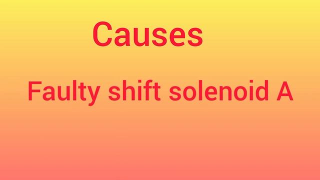 p0750- shift solenoid A malfunction/ why your car is stucked смотреть онлайн