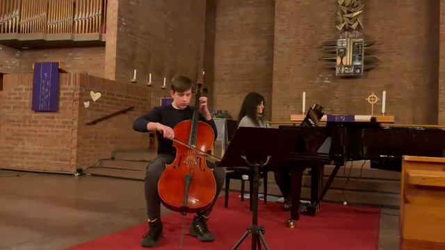 Соната Бреваль до мажор віолончель. Sonate Breval C Major Cello