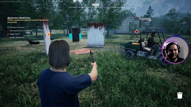 Ranch Simulator #1 || На этой ферме - КУЧА ДЕЛ || Прохождение в кооперативе смотреть онлайн