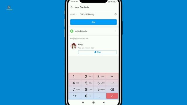 How To Add IMO New Friends || IMO New Contacts Add смотреть онлайн