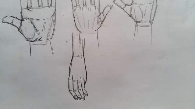 как рисовать руки смотреть онлайн
