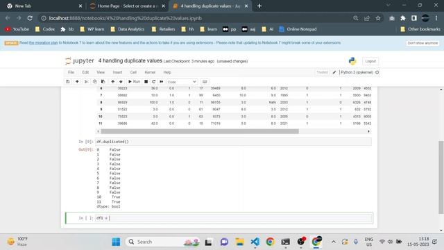 Handling Duplicate Values in Pandas Data Frame in HINDI | How to Handle Duplicate Values in Pandas смотреть онлайн